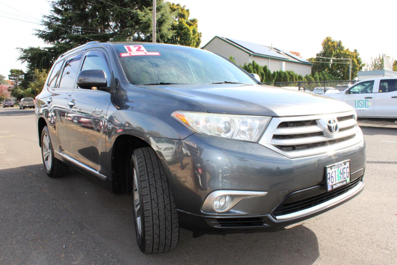 Toyota Highlander 4WD 4dr V6 Limited (Natl) 2012