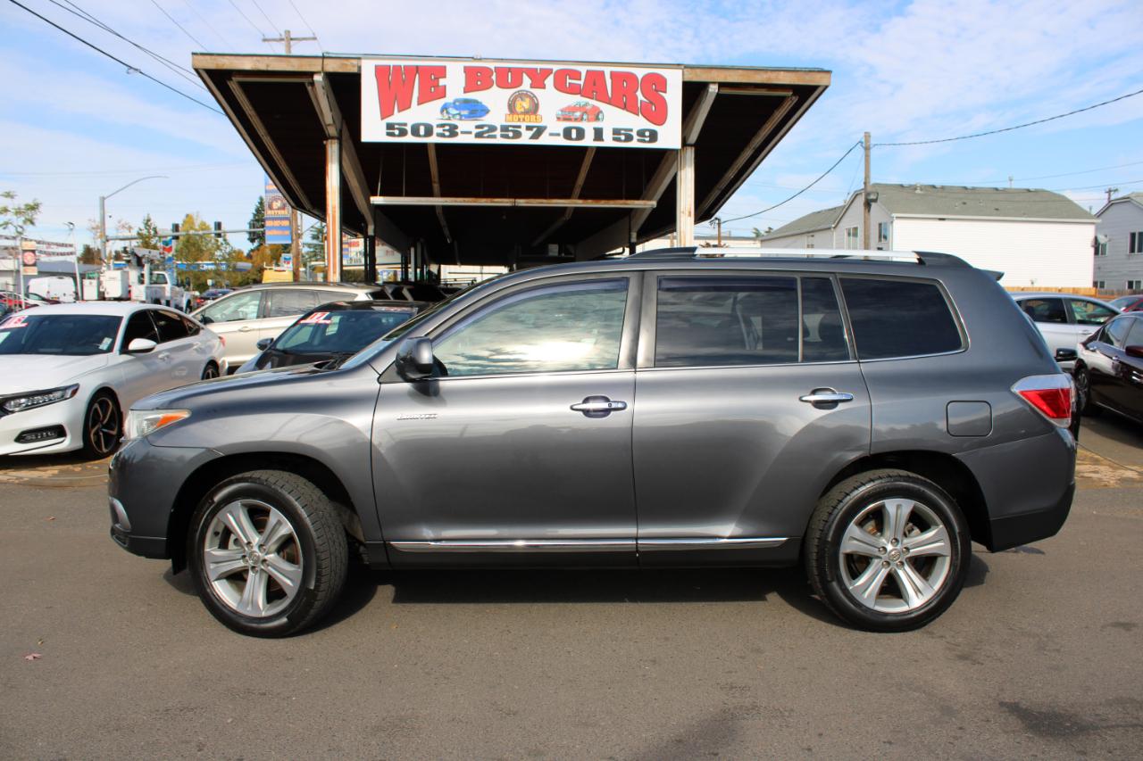 Toyota Highlander 4WD 4dr V6 Limited (Natl) 2012