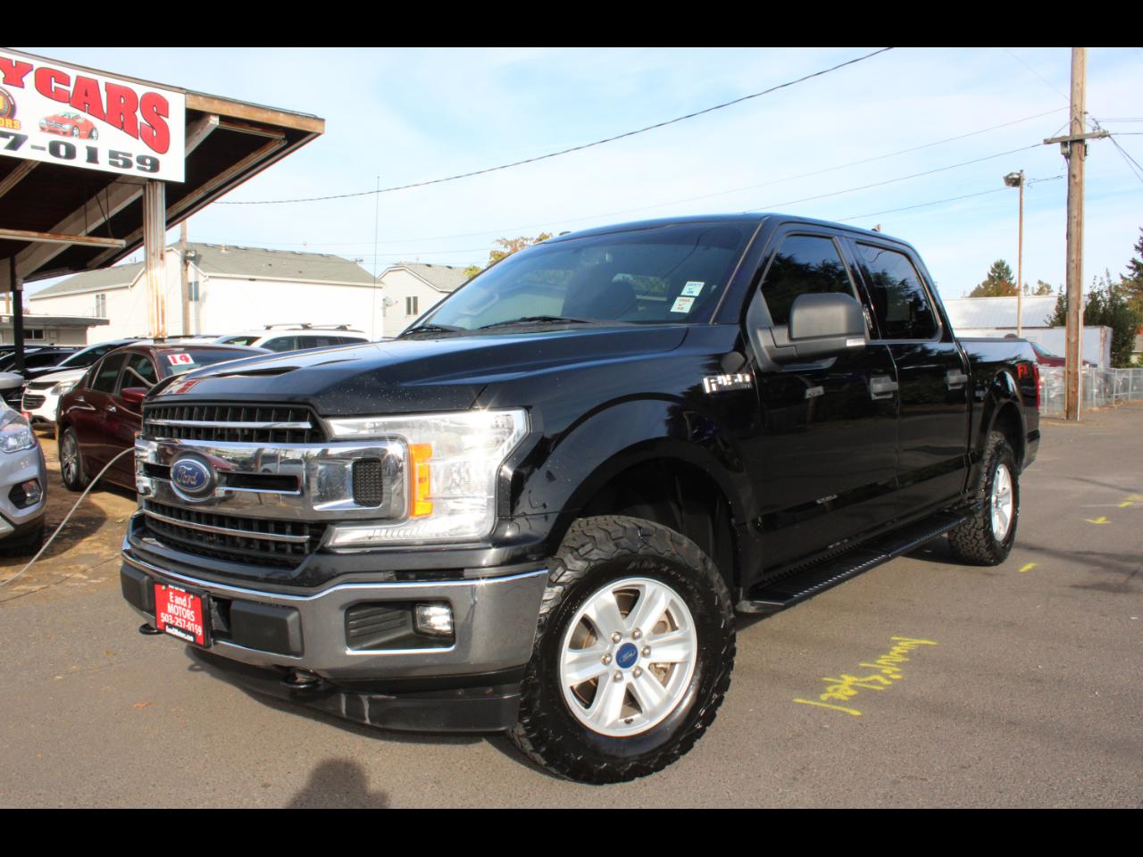 2018 Ford F-150 XLT SuperCab Short Bed 4WD