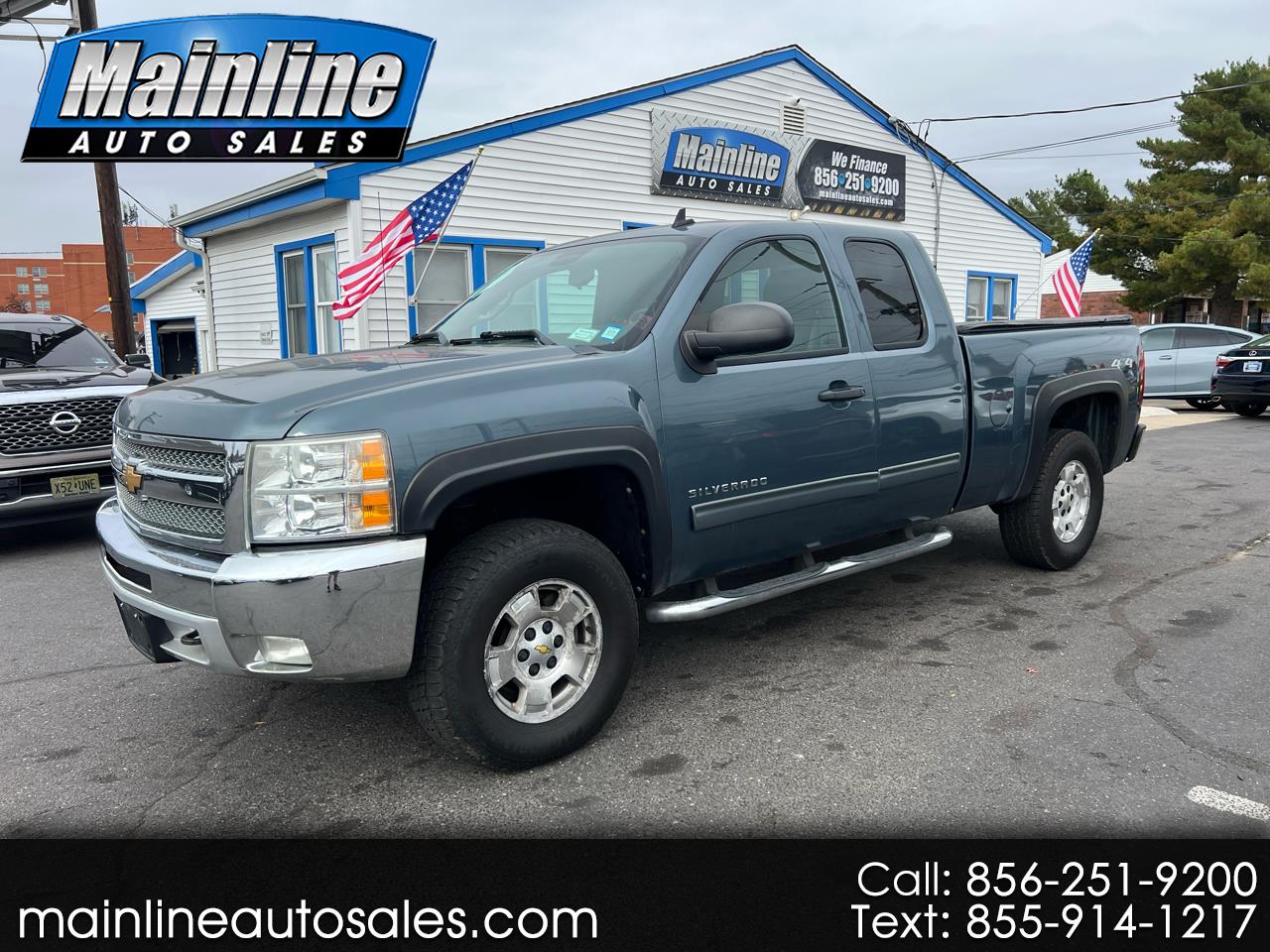 2012 Chevrolet Silverado 1500 4WD Ext Cab 143.5" LT