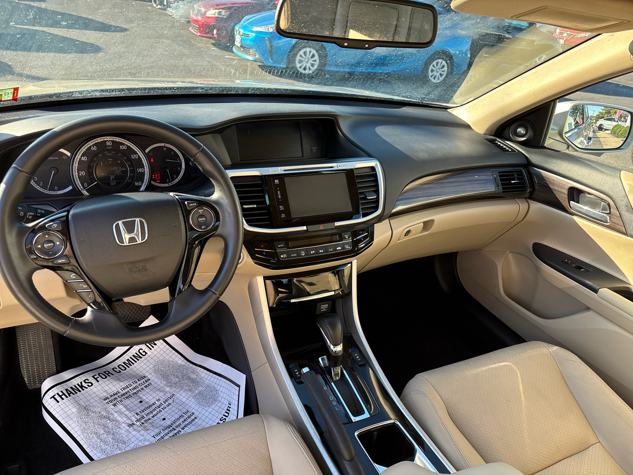 Honda Accord Sedan EX-L CVT 2017 Honda Accord Sedan EX-L CVT 2017