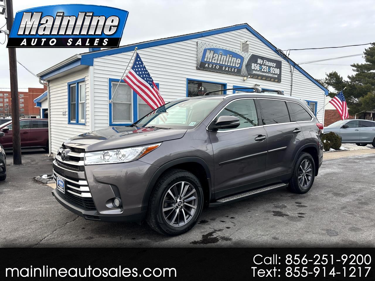 2019 Toyota Highlander XLE V6 AWD (Natl)