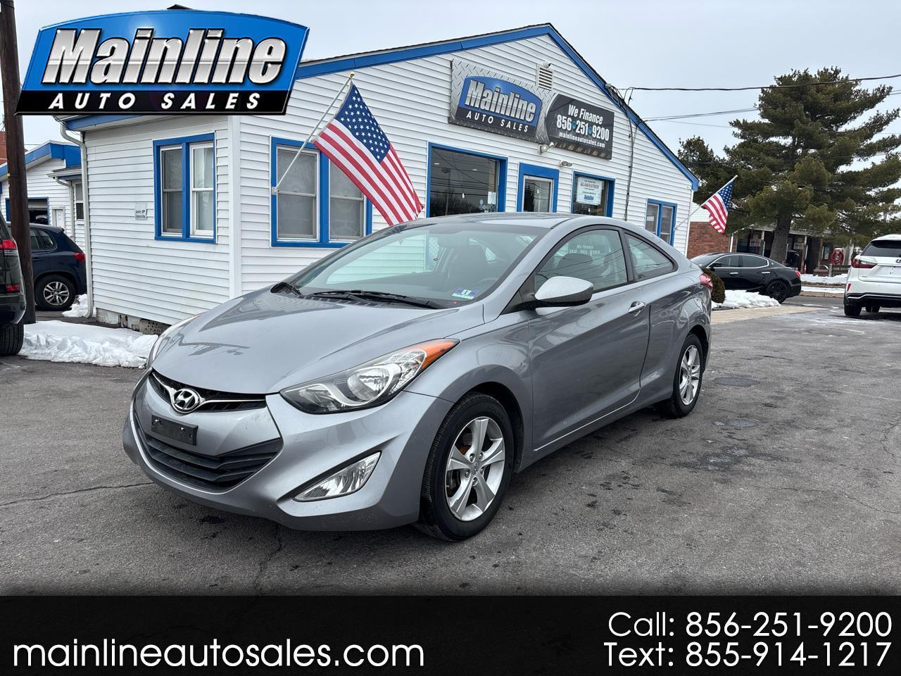 2013 Hyundai Elantra Coupe 2dr Auto GS PZEV