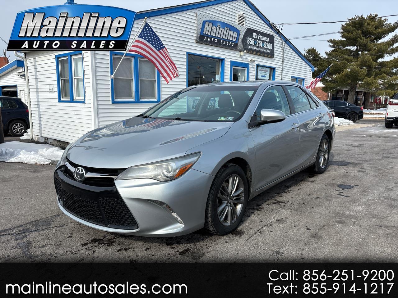 2016 Toyota Camry 4dr Sdn I4 Auto SE w/Special Edition Pkg (Natl)