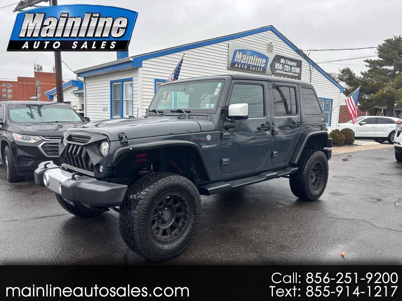 2017 Jeep Wrangler Unlimited Chief Edition 4x4 *Ltd Avail*
