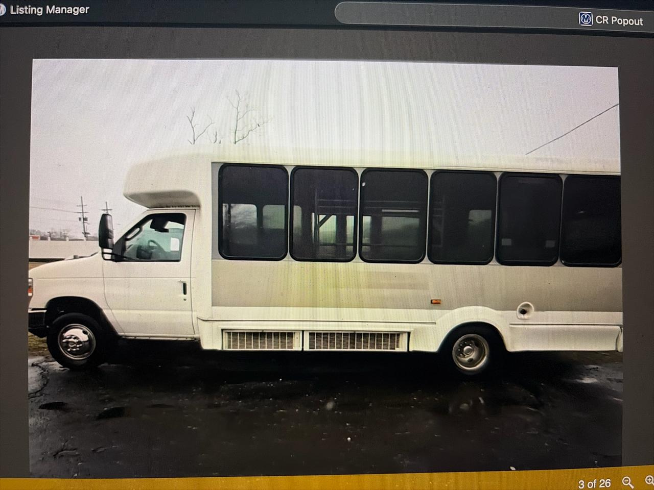 Ford Econoline Commercial Cutaway E-450 Super Duty 158" DRW 2012