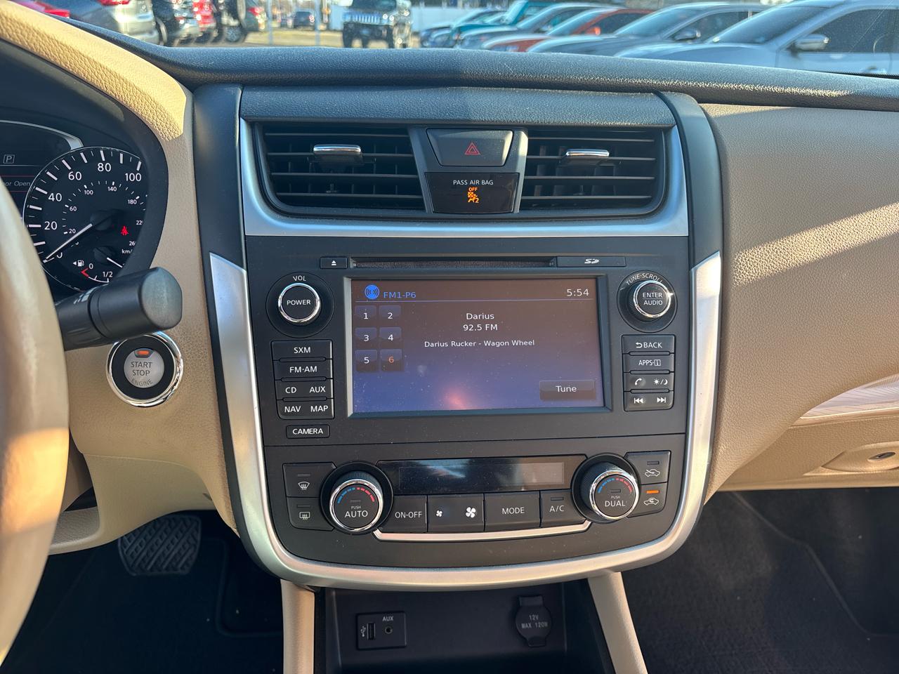 Nissan Altima 4dr Sdn I4 2.5 SL 2016