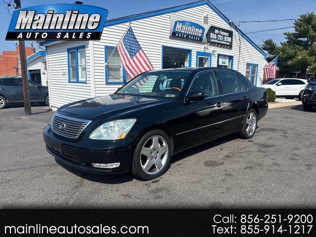 Black 2006 Lexus LS 430 RWD Sedan Rear-Wheel Drive Automatic