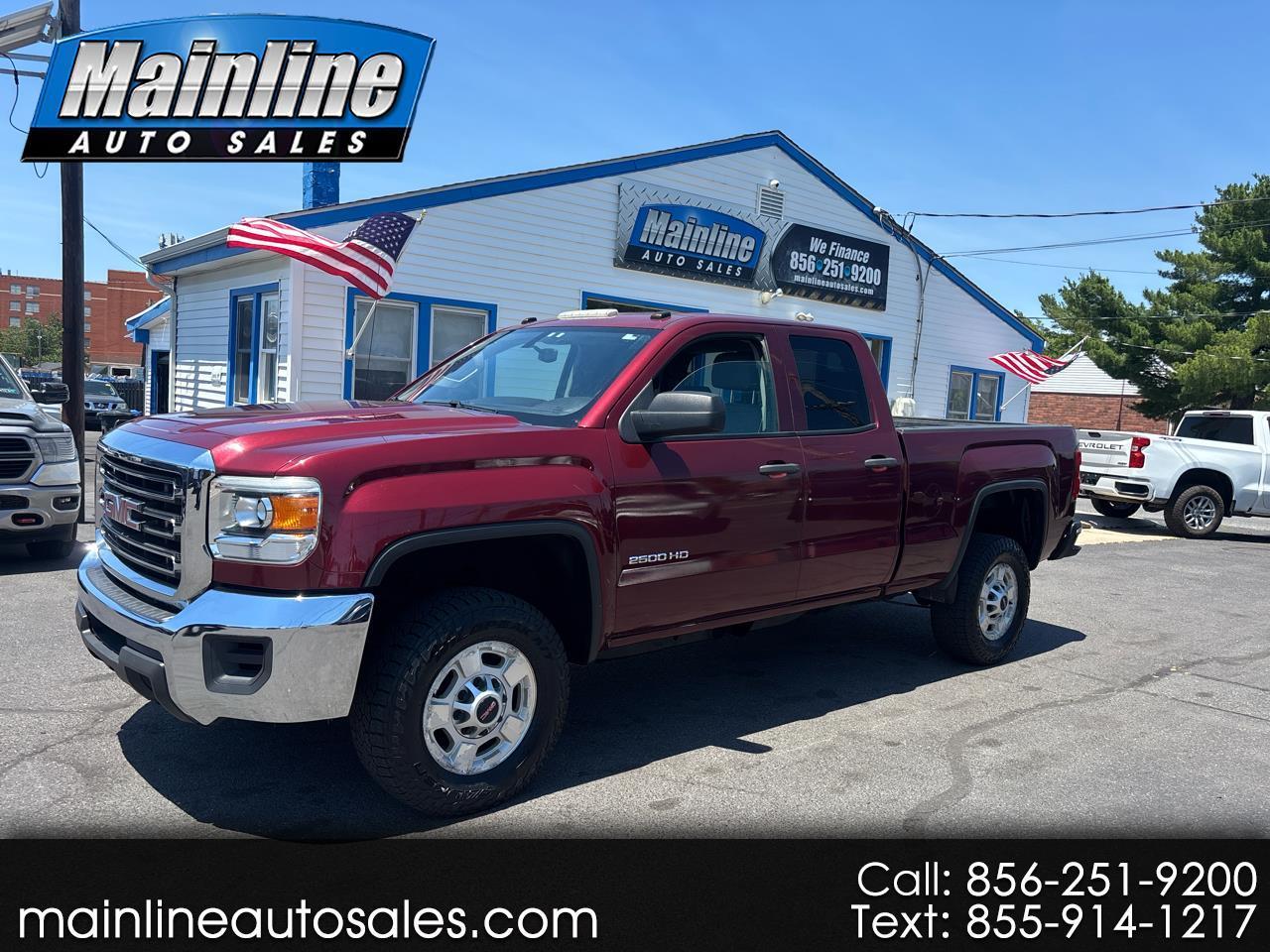2015 GMC Sierra 2500HD 4WD Double Cab 144.2"