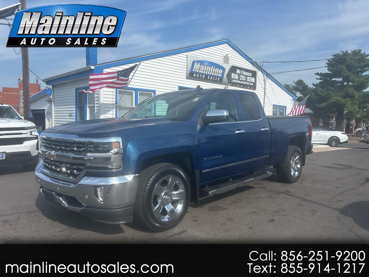 2018 Chevrolet Silverado 1500 4WD Double Cab 143.5" LTZ w/1LZ