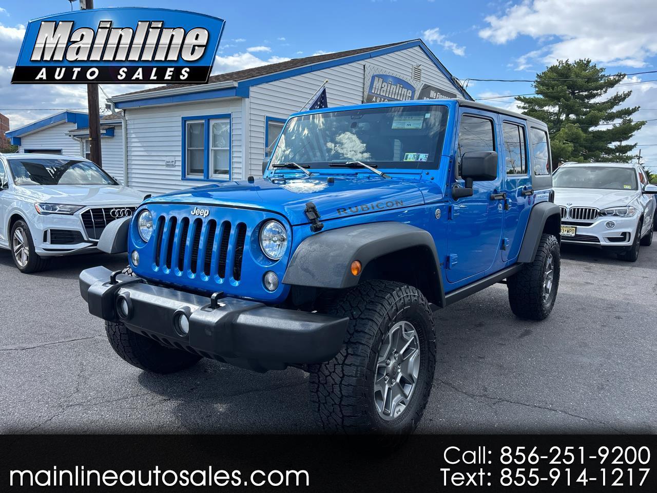 2015 Jeep Wrangler Unlimited 4WD 4dr Rubicon