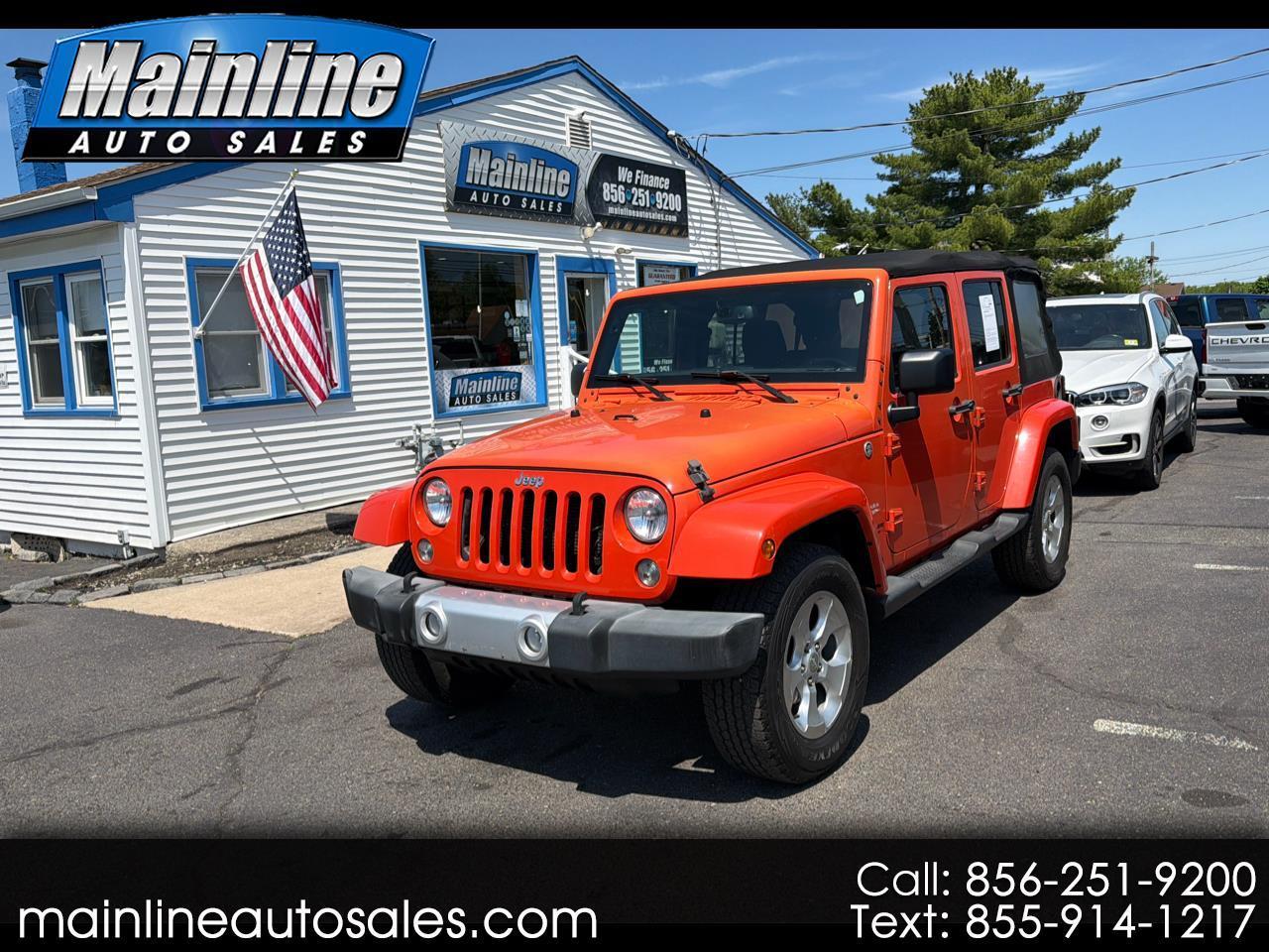 2015 Jeep Wrangler Unlimited 4WD 4dr Sahara