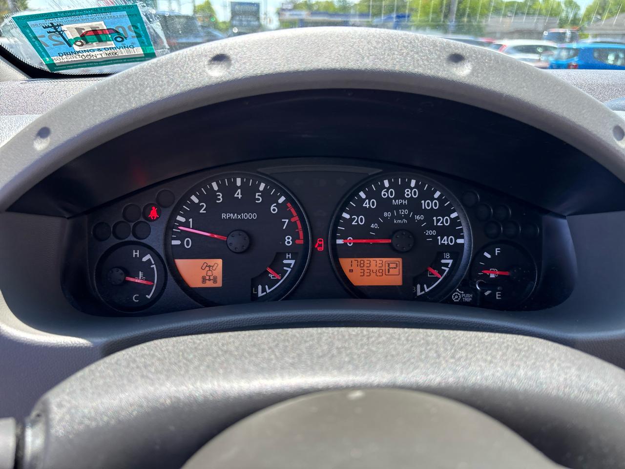 Nissan Xterra 4WD 4dr Auto S 2012