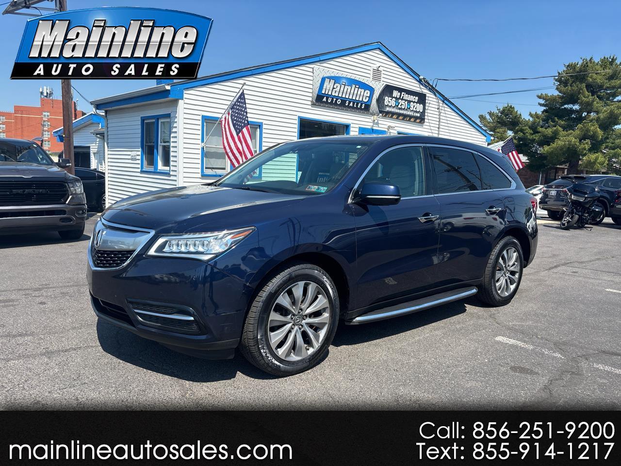 2015 Acura MDX SH-AWD 4dr Tech Pkg