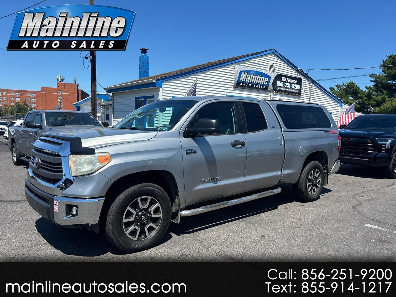 Toyota Tundra 4WD Truck Double Cab 5.7L V8 6-Spd AT SR5 (Natl) 2014