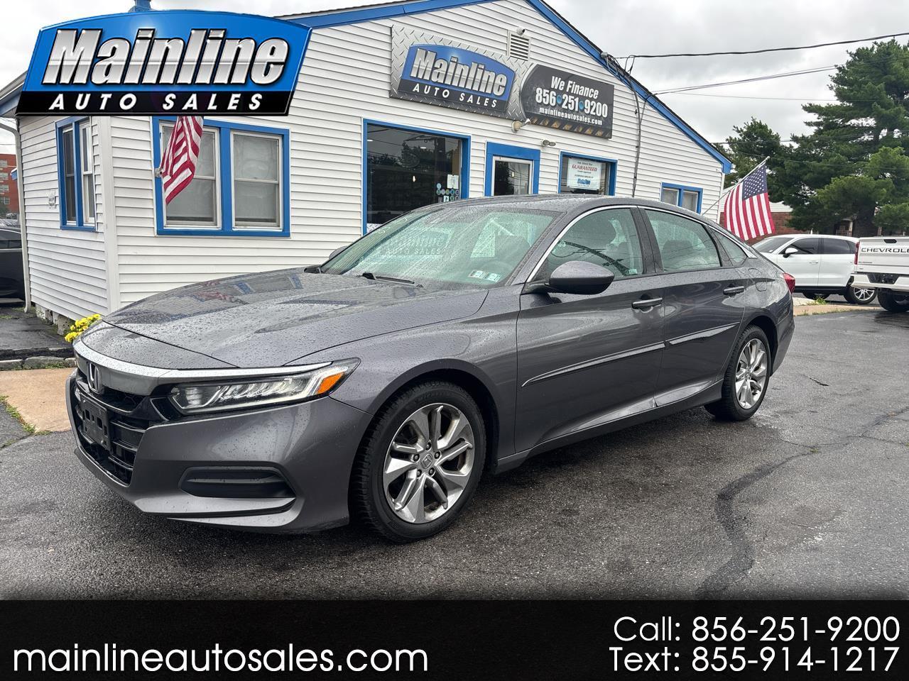 2019 Honda Accord Sedan LX 1.5T CVT