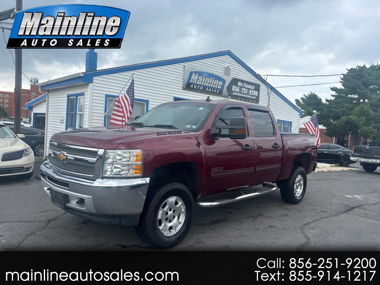2013 Chevrolet Silverado 1500 4WD Crew Cab 143.5" LT