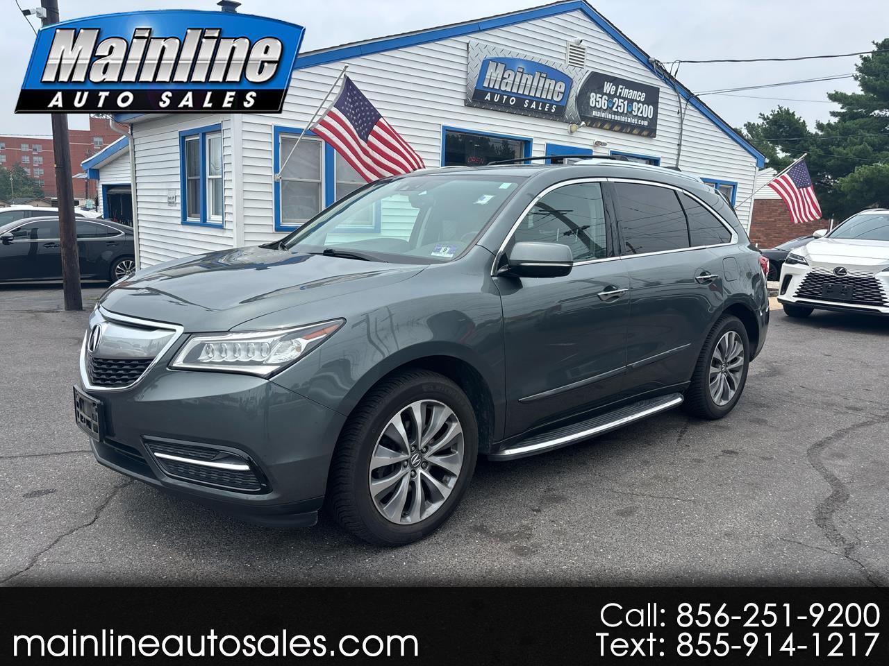 2015 Acura MDX SH-AWD 4dr Tech Pkg
