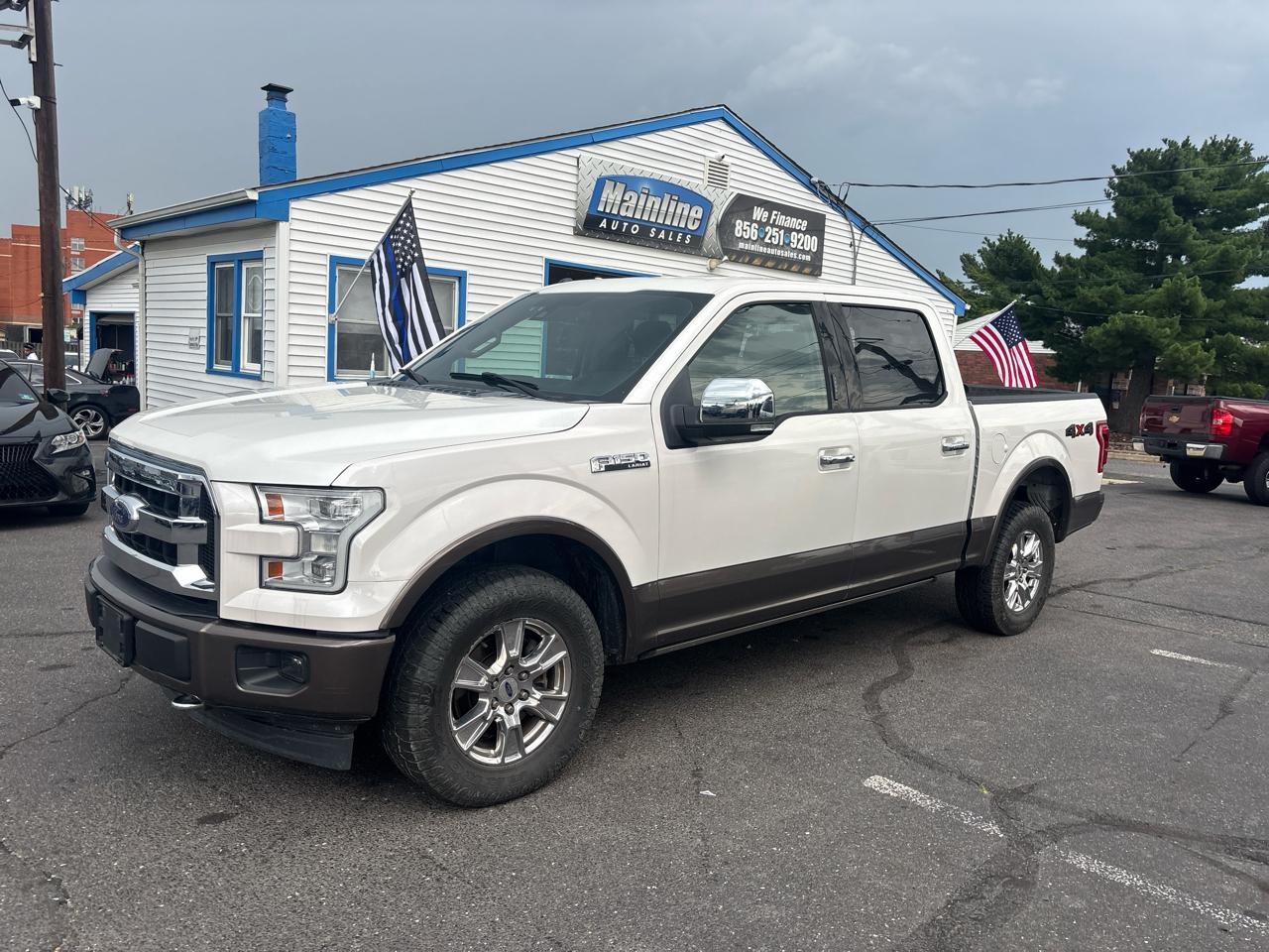 Ford F-150 4WD SuperCab 133" Lariat 2017