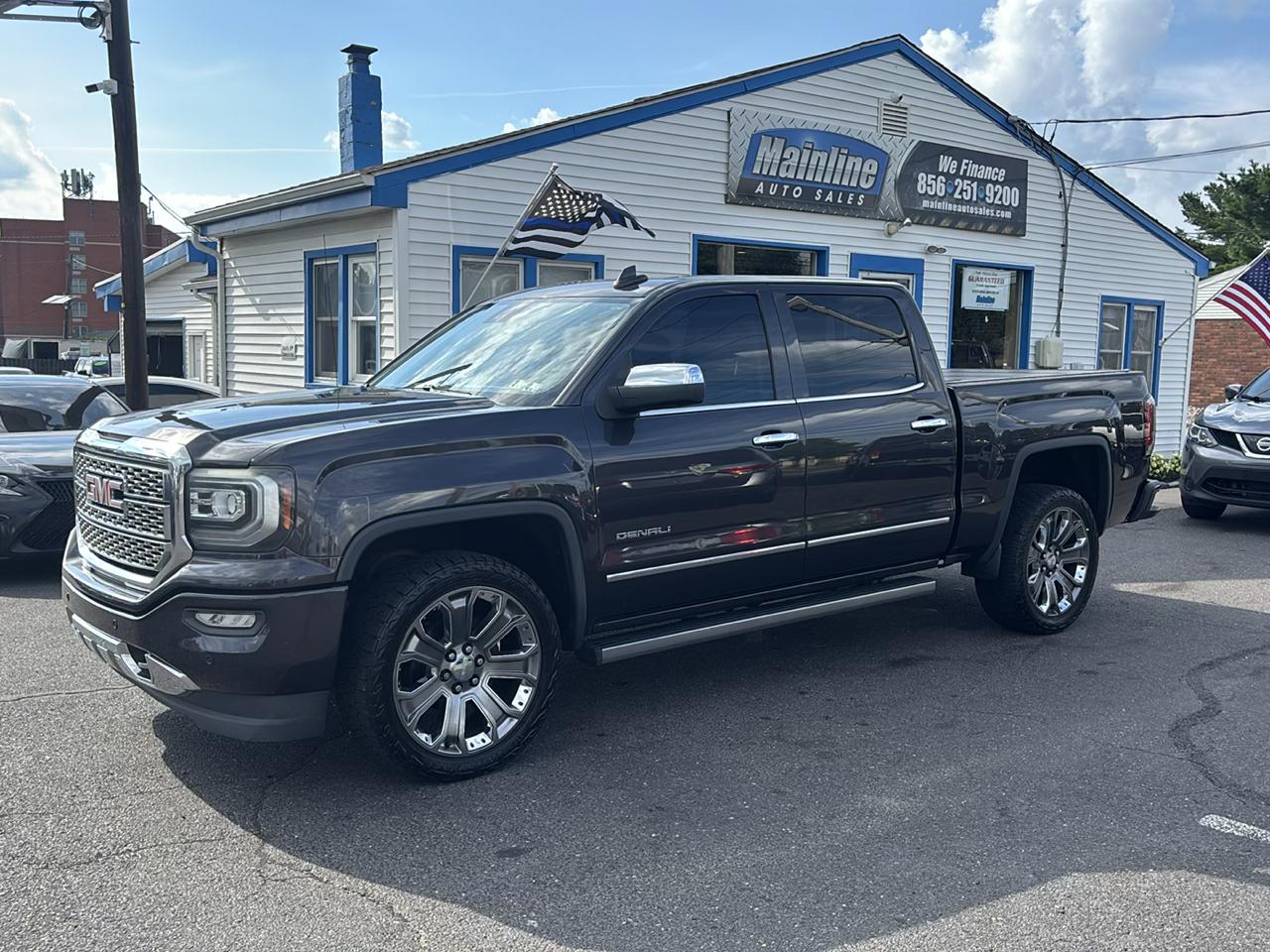 GMC Sierra 1500 4WD Crew Cab 143.5" Denali 2016