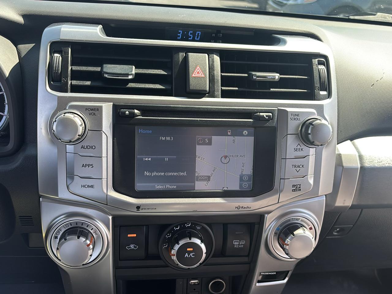 Toyota 4Runner 4WD 4dr V6 Trail Premium (Natl) 2015