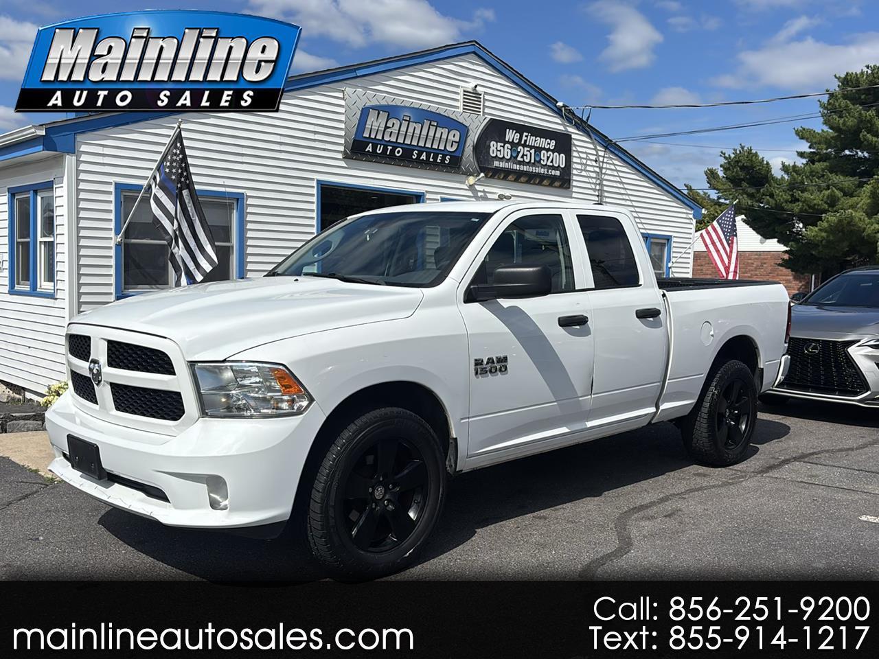 2018 RAM 1500 Express 4x4 Quad Cab 6'4" Box