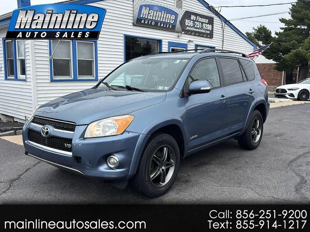 Blue 2009 Toyota RAV4 SUV / Crossover Four-Wheel Drive Automatic