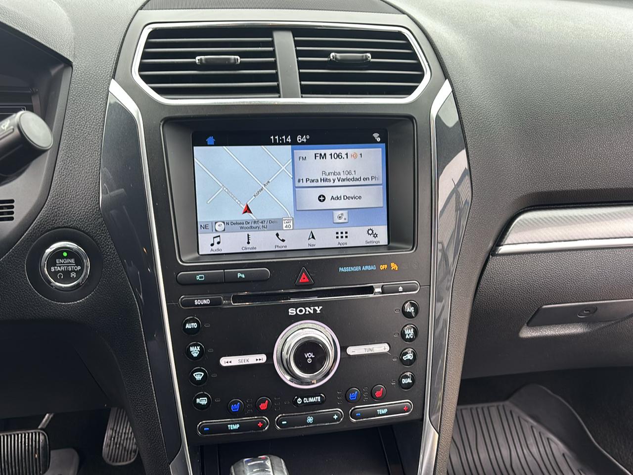 Ford Explorer Sport 4WD 2018