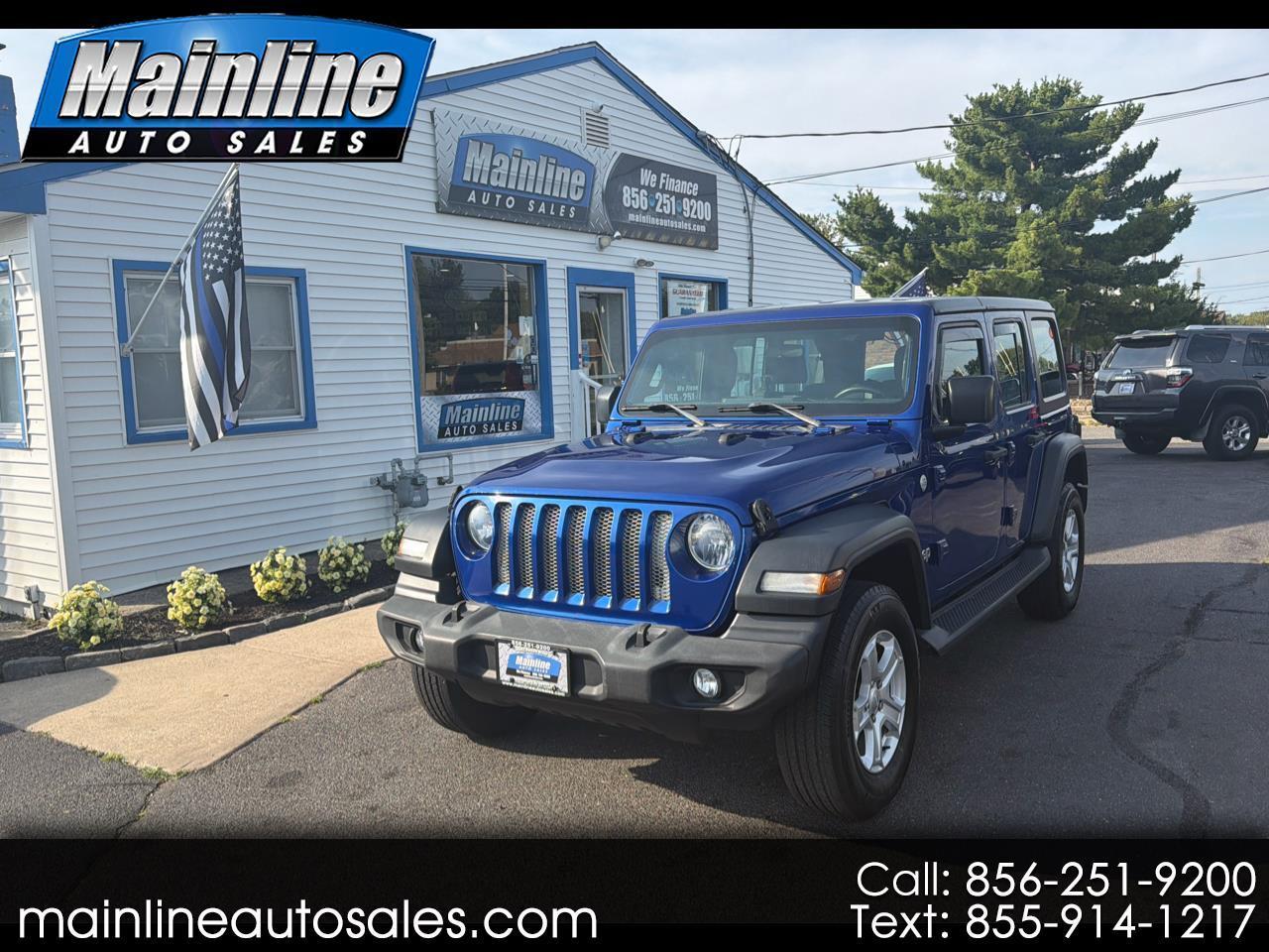 2018 Jeep Wrangler Unlimited Sport 4x4