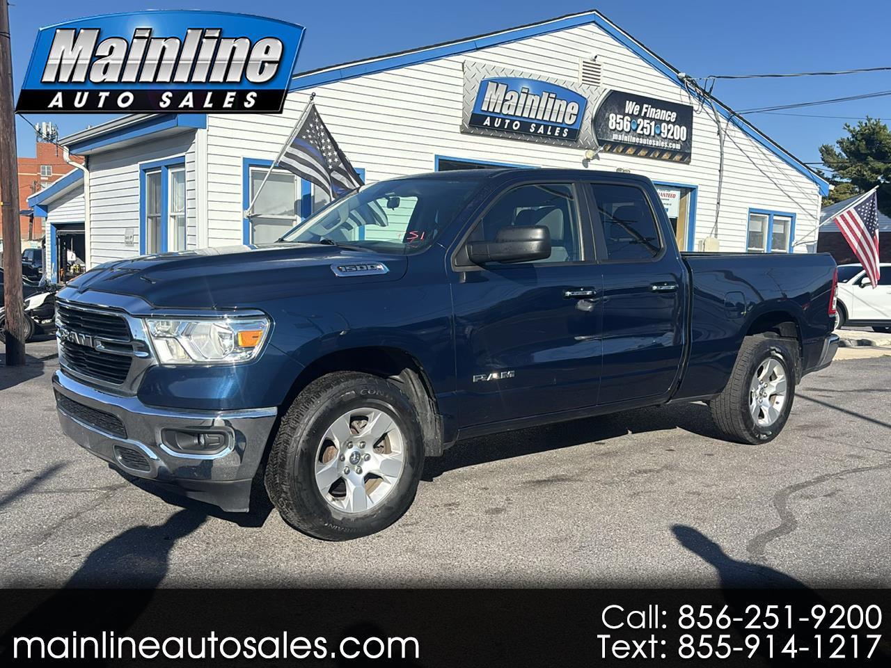 2020 RAM 1500 Big Horn 4x4 Quad Cab 6'4" Box