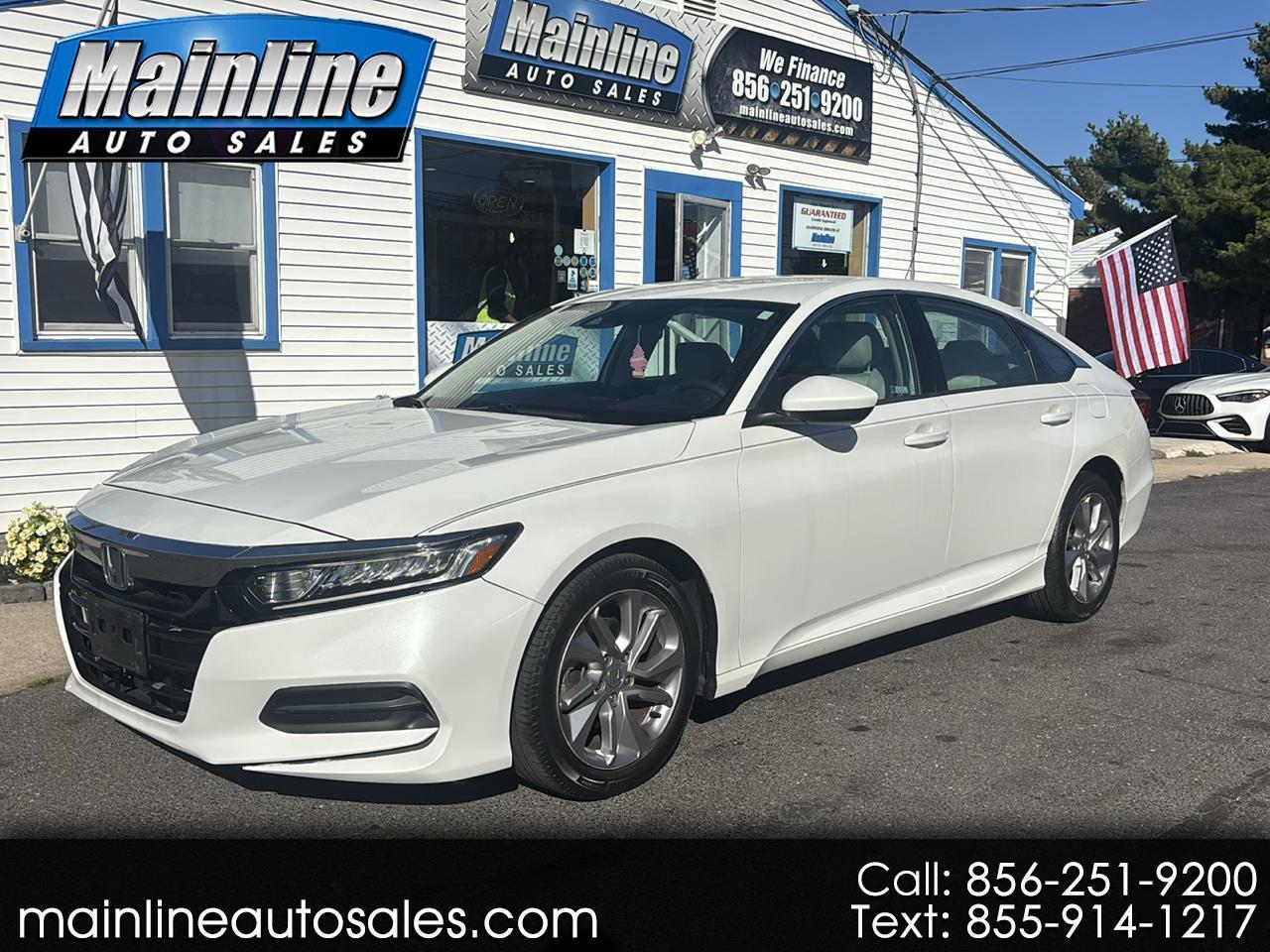 2020 Honda Accord Sedan LX 1.5T CVT