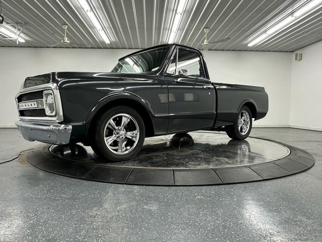 Gray 1969 Chevrolet C/K 10 RWD Pickup Truck 4-Speed Manual