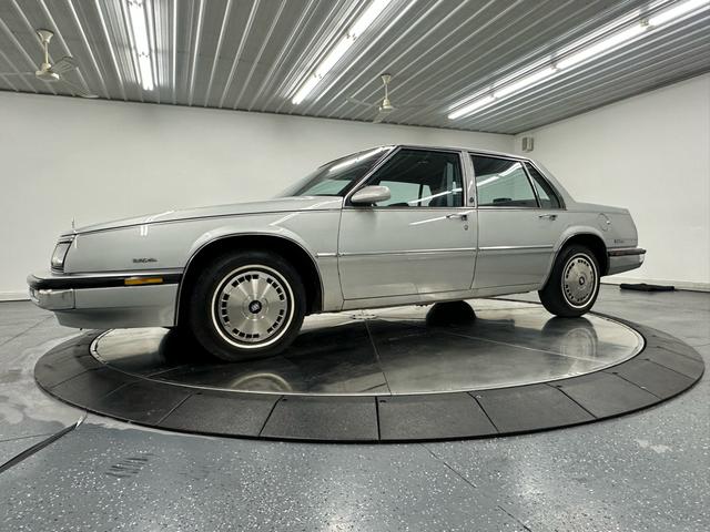 Silver 1987 Buick LeSabre Custom Sedan FWD Sedan Front-Wheel Drive 4-Speed Automatic