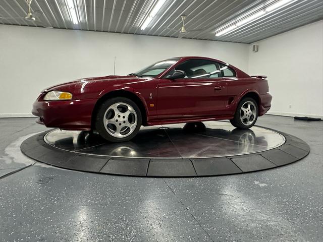 Red (Burgundy) 1996 Ford Mustang SVT Cobra Coupe Coupe Rear-Wheel Drive 5-Speed Manual