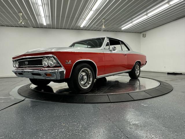 Red 1966 Chevrolet Chevelle Coupe 3-Speed Automatic