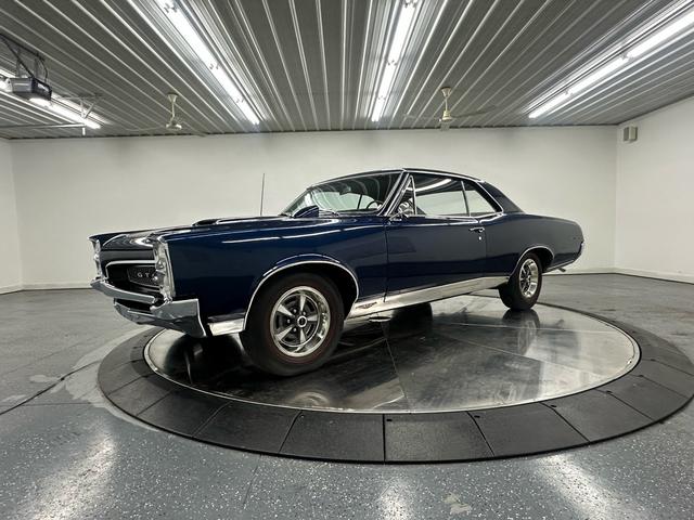 Blue 1967 Pontiac GTO Coupe 5-Speed Manual