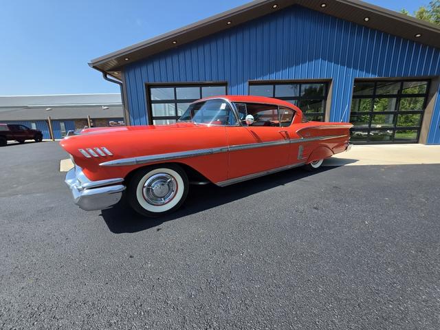 Red 1958 Chevrolet Impala Sedan Automatic