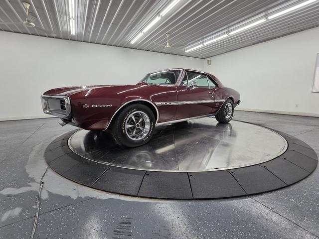 Red (Burgundy) 1967 Pontiac Firebird Coupe 4-Speed Manual