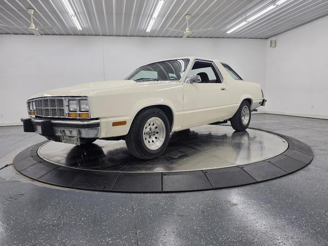 White 1983 Ford Fairmont Coupe Rear-Wheel Drive 4-Speed Automatic