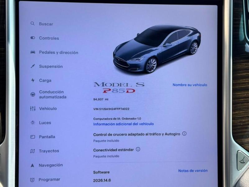Tesla Model S 85D 2015