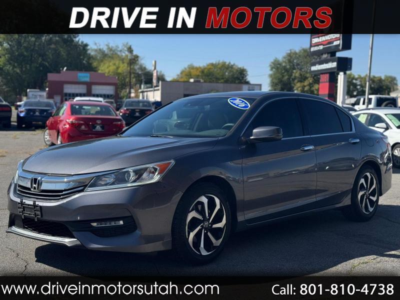 Honda Accord EX-L Sedan V6 CVT w/ Honda Sensing 6-Spd AT 2016
