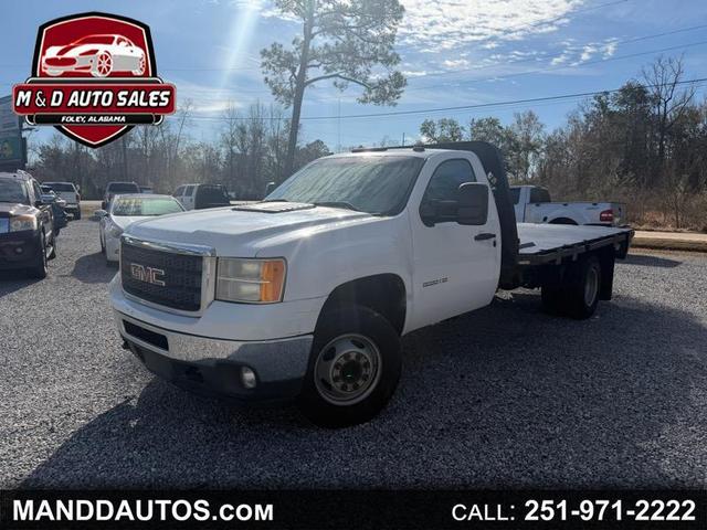 White 2011 GMC Sierra 3500HD Pickup Truck 4X2