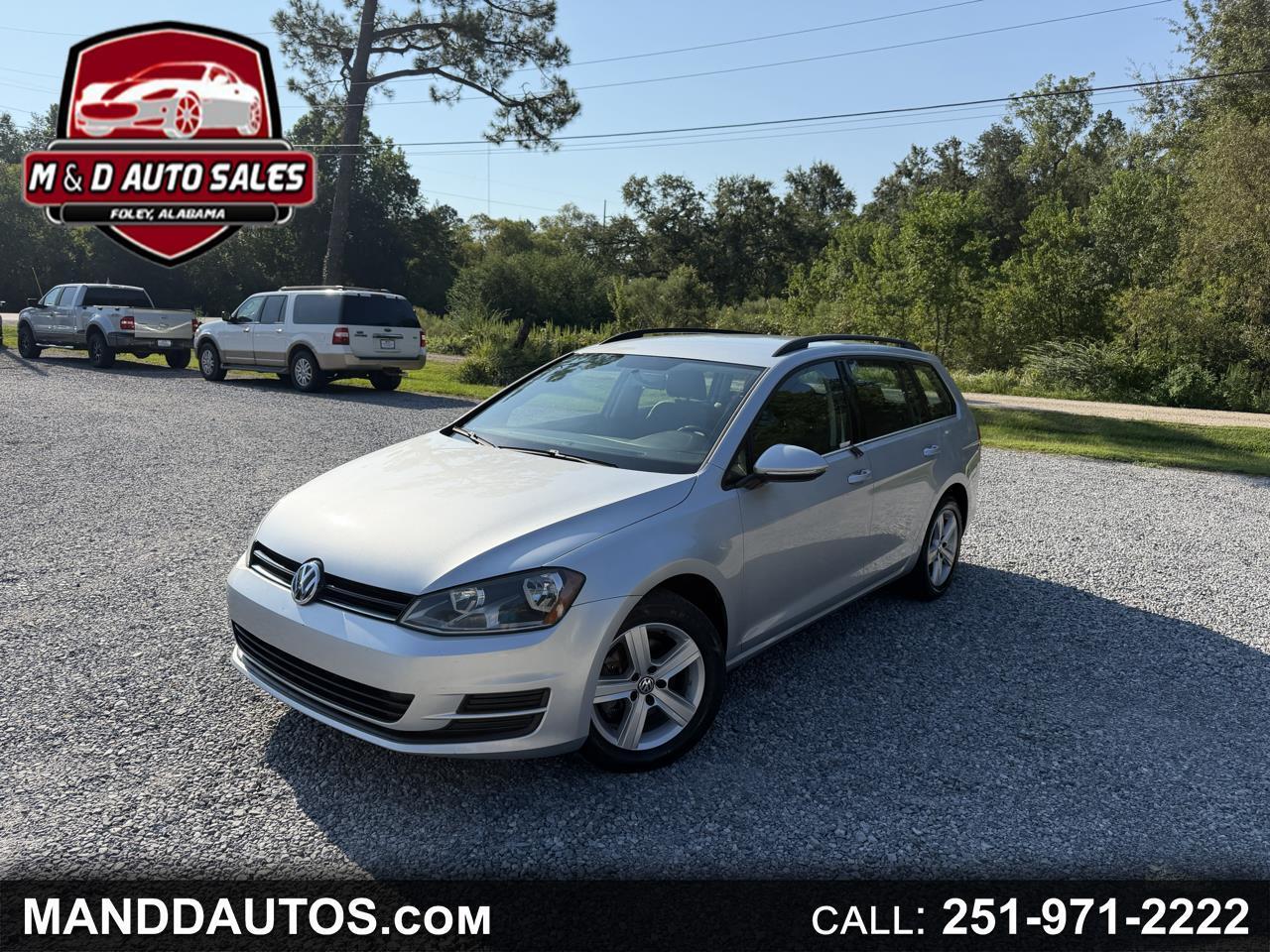 2015 Volkswagen Golf SportWagen TDI S 6A