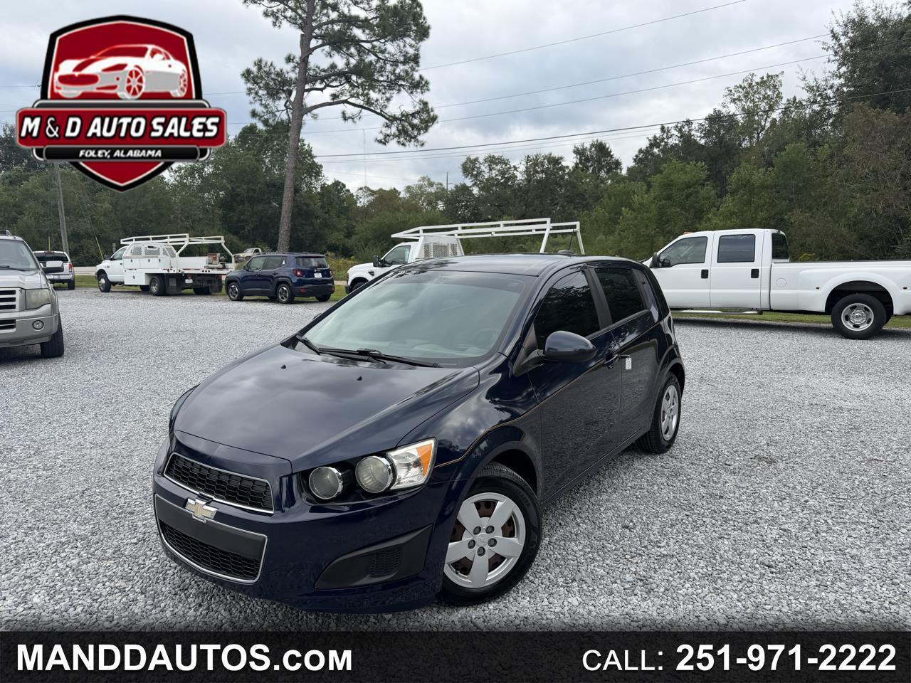 Chevrolet Sonic LS Auto 5-Door 2016