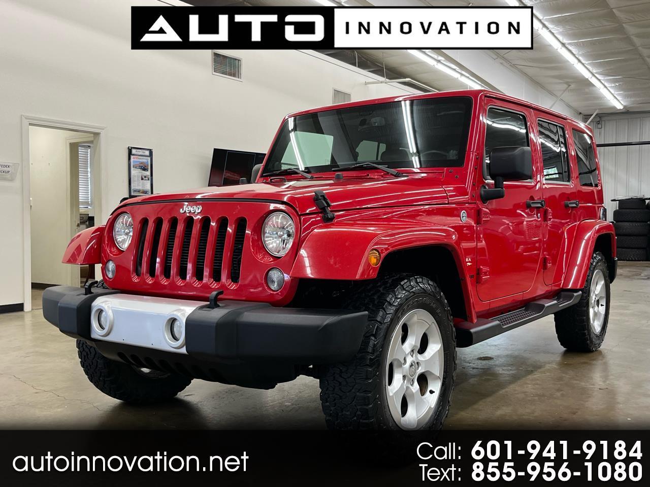 2014 Jeep Wrangler 4WD 4dr Sahara