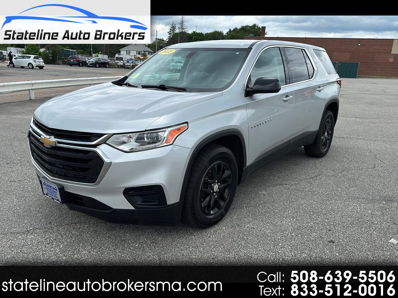 Used 2018 Chevrolet Traverse AWD 4dr LS w/1LS for Sale in Attleboro MA 02703 Stateline Auto
