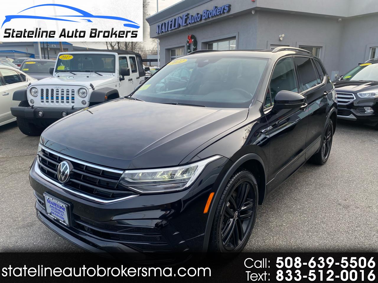 2022 Volkswagen Tiguan 2.0T SE R-Line Black 4MOTION