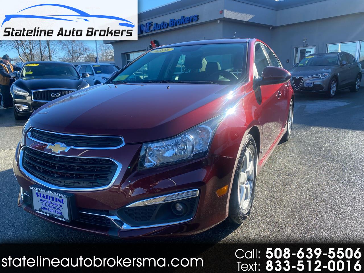 2016 Chevrolet Cruze Limited 4dr Sdn Auto RS w/1LT