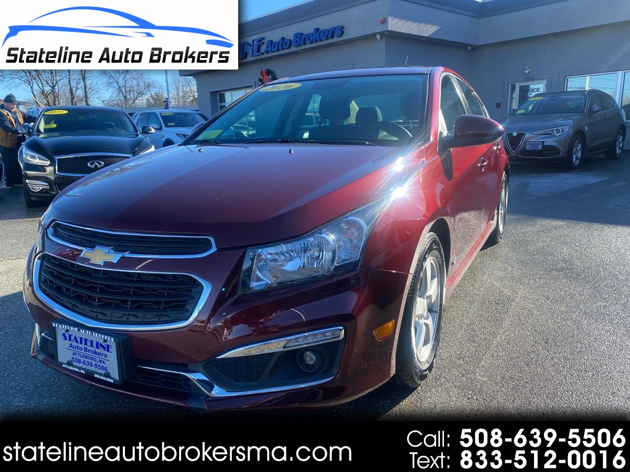 2016 Chevrolet Cruze Limited 4dr Sdn Auto RS w/1LT