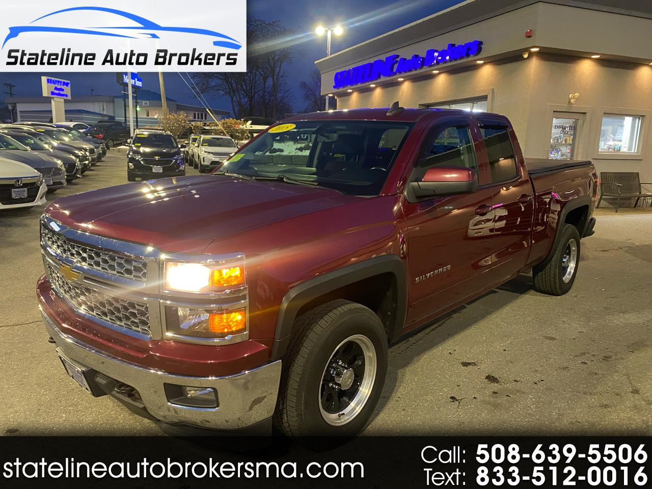 2015 Chevrolet Silverado 1500 4WD Double Cab 143.5" LT w/1LT